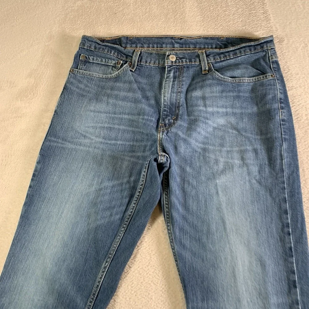 Levis‎ 511 Jeans Mens 38x32(38x28) Blue Denim Stretch Tapered Leg Mid Rise